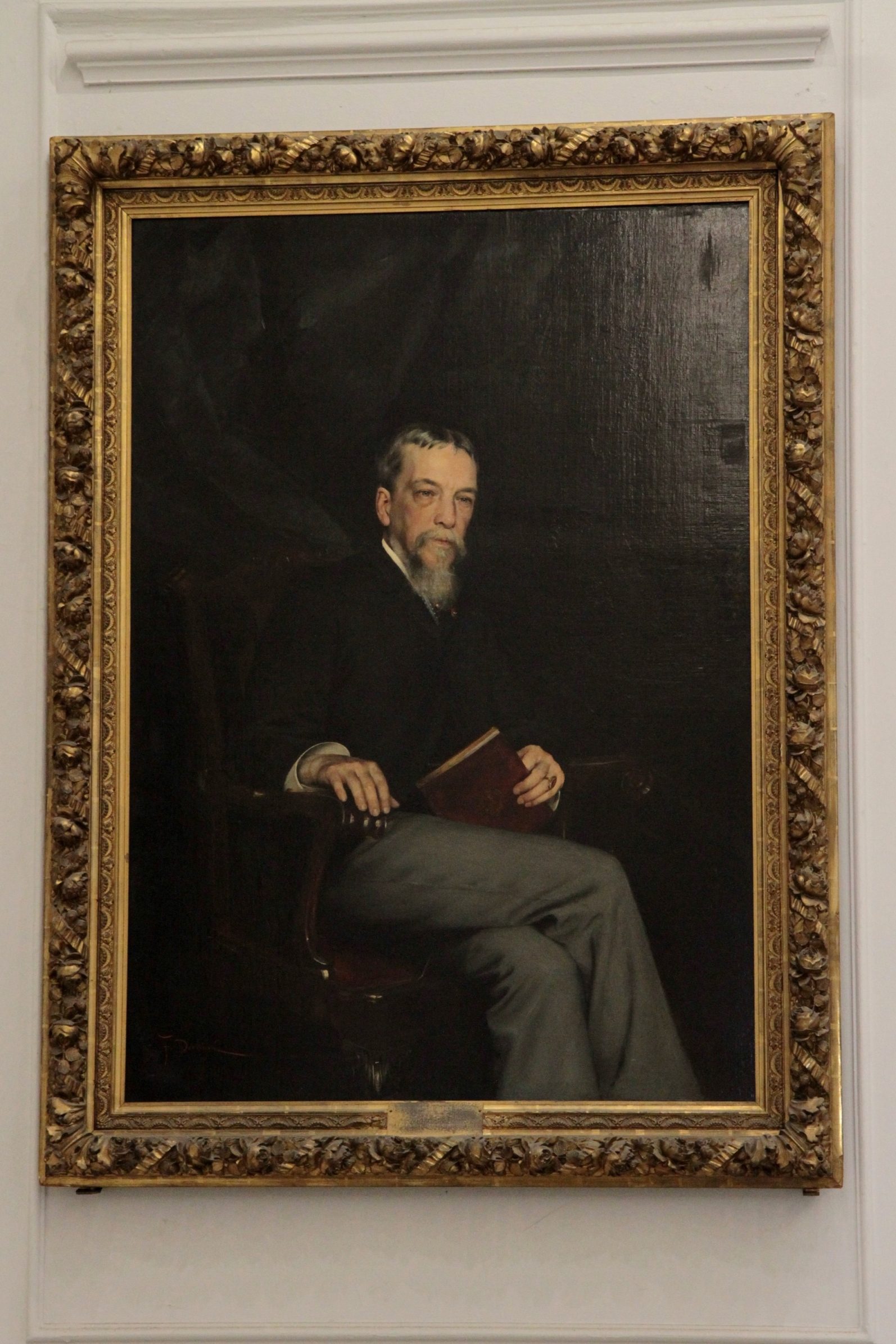 Silas Weir Mitchell by Franz Dvorak, College of Physicians of Philadelphia (1).JPG